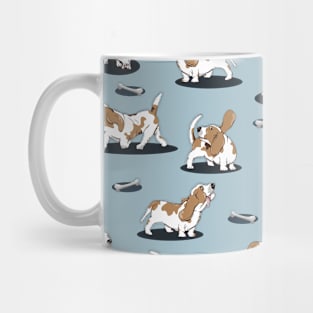 Basset Hound Pattern Mug